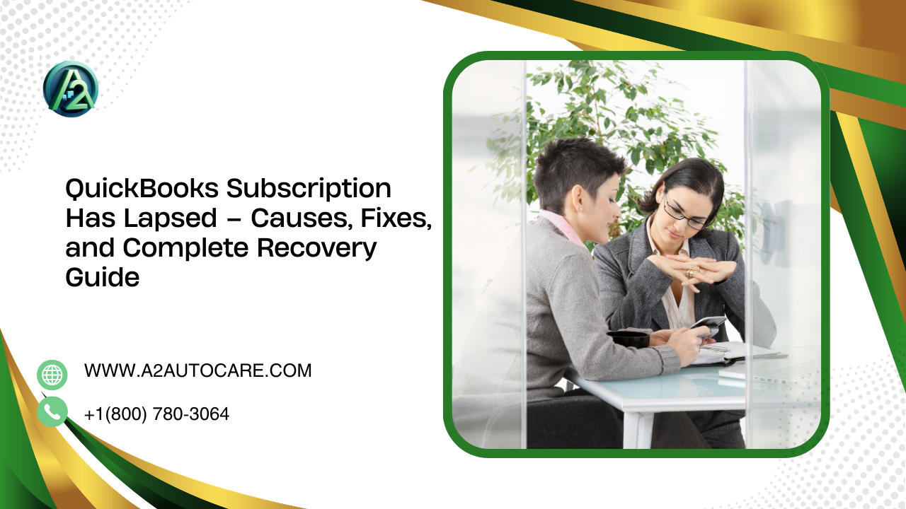 QuickBooks Subscription Has Lapsed Fix Guide for Business Users Today